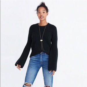 Madewell Bell Sleeve pullover sweater